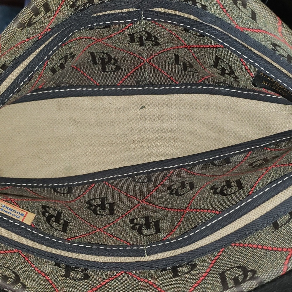 💘🖤💘 2 PC DOONEY & BOURKE SIGNATURE MONOGRAM CANVAS LEATHER PURSE WALLET SET - Picture 12 of 16